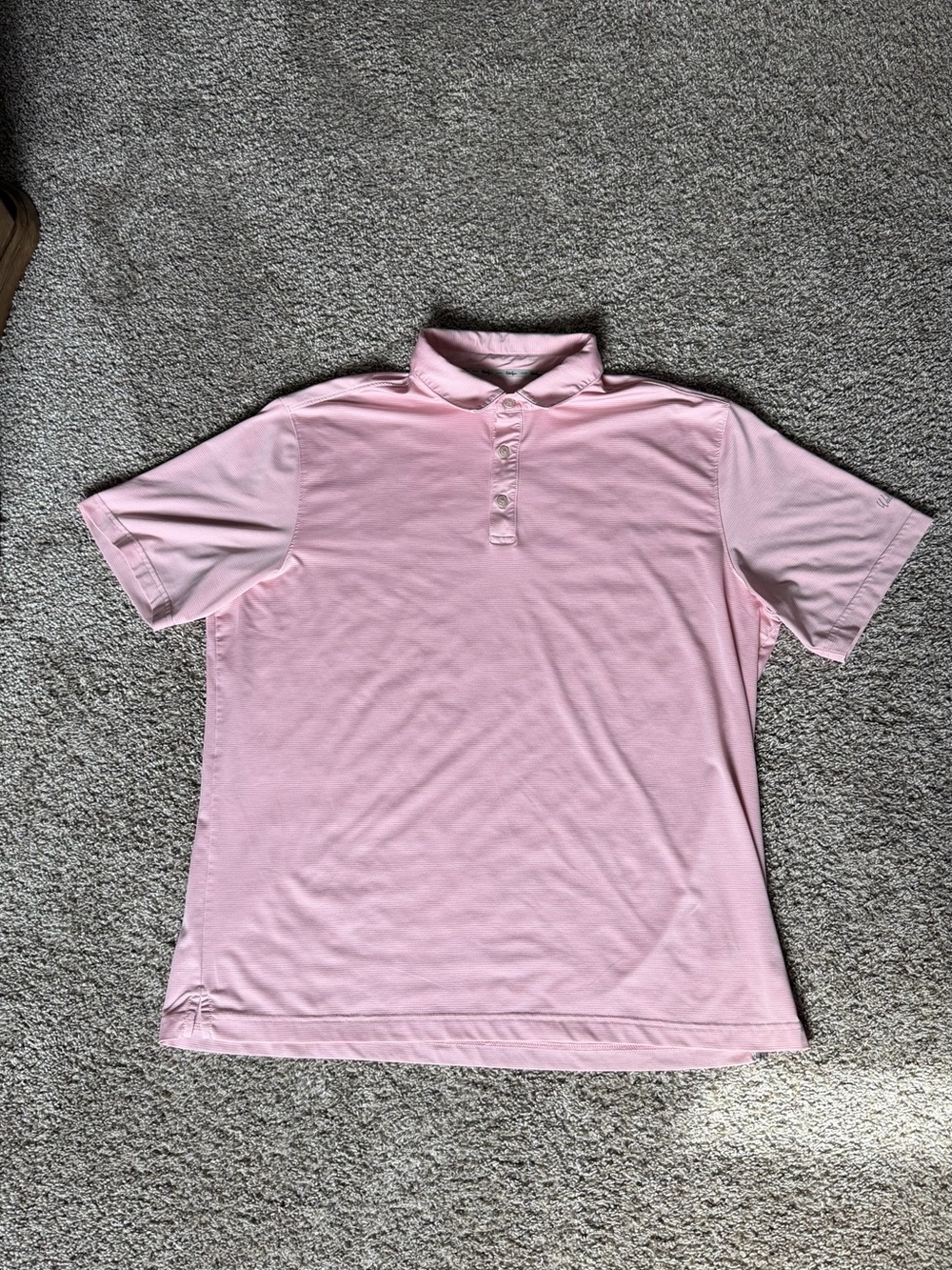 Walter Hagen Light Pink Golf Polo